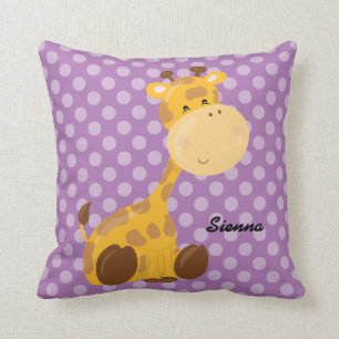 Coussin Safari Animal, choisissez votre propre couleur arr