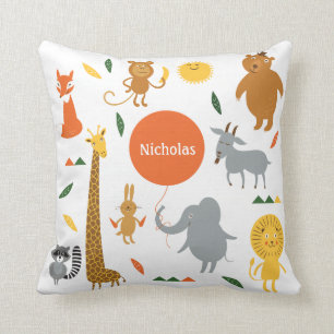 Coussin Safari Animaux