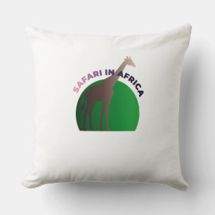 Coussin Safari en Afrique