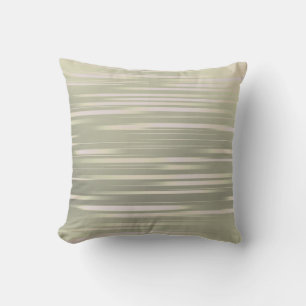 Coussin Sage Green & Crème Épervier à projeter