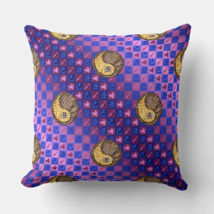 Coussin Sagittaire & Bœuf de Terre