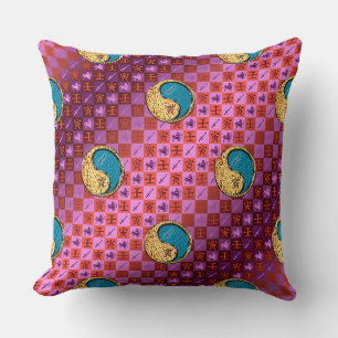 Coussin Sagittaire & Tigre d'eau