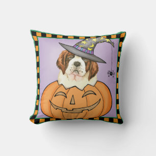 Coussin Saint Bernard Halloween
