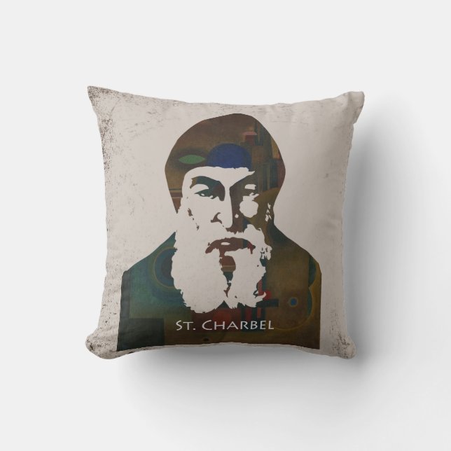 Coussin Saint Charbel (Recto)