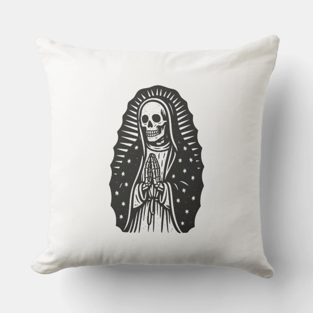 Coussin Saint crâne (Recto)