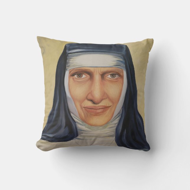 Coussin Saint Dulce des pauvres (Recto)