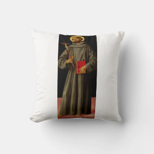 Coussin Saint François d'Assise par Antoniazzo Romano