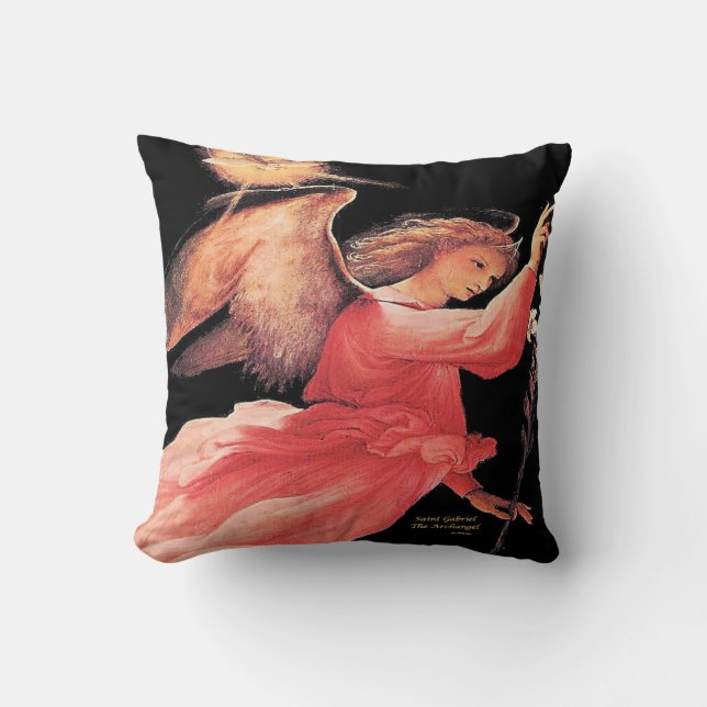 Coussin Saint-Gabriel l'Archange (Recto)