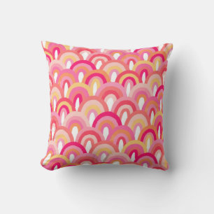 Coussin Saint-Jacques japonaises sans soudure motif, pluie