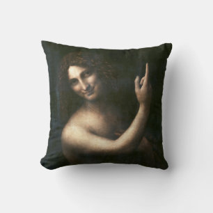 Coussin Saint Jean Baptiste, Léonard de Vinci