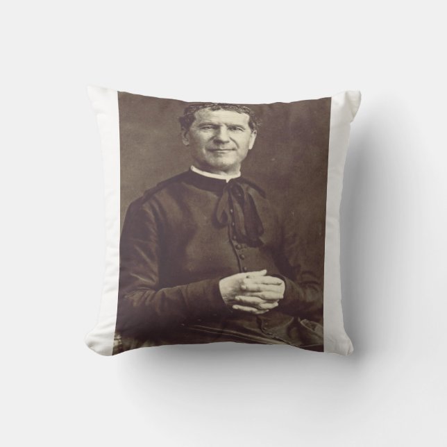 Coussin Saint John Bosco Prêtre et confesseur (Recto)