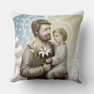 Coussin Saint Joseph le Protecteur