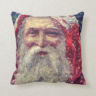 Coussin Saint Nicolas victorien à l'ancienne