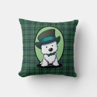 Coussin Saint Patrick Westie KiniArt