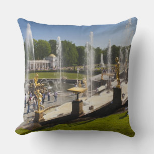 Coussin Saint-Pétersbourg, fontaines de Grand Cascade