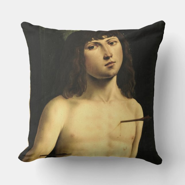 Coussin Saint SebastiAn, c.1490s (tempera sur le panneau) (Recto)