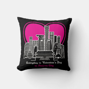 Coussin Saint Valentin à Pékin