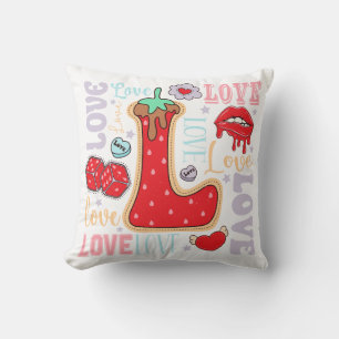 Coussin Saint Valentin Amour