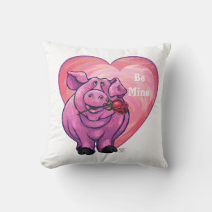 Coussin Saint Valentin au cochon