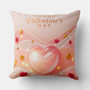 Coussin Saint-Valentin - Coeur romantique Cuisine décorati
