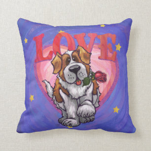 Coussin Saint-Valentin de St Bernard