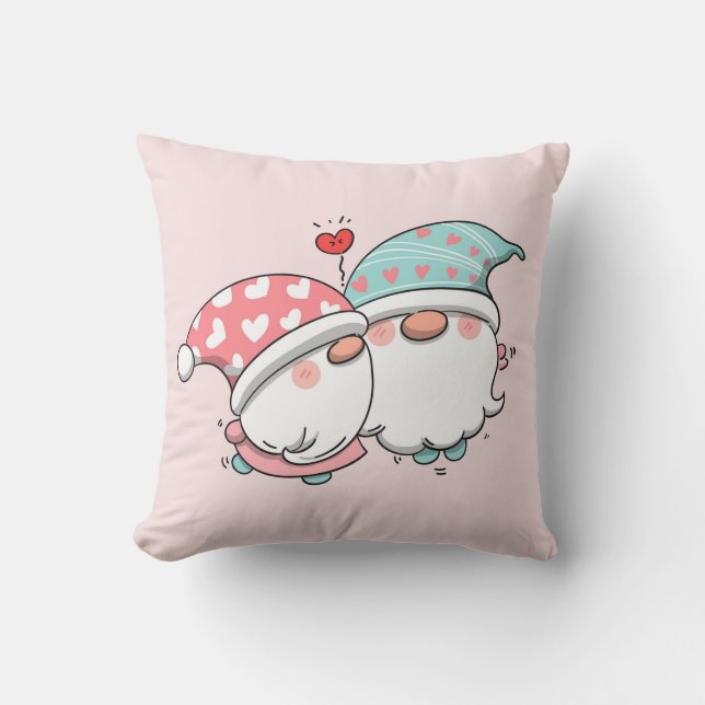 Coussin Saint-Valentin Jouer l'oreiller (Recto)