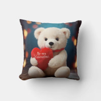 Saint-Valentin Ours en peluche (bleu)