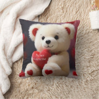 Saint-Valentin Ours en peluche (rouge)
