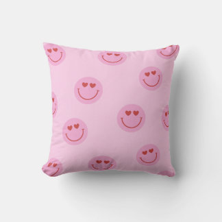Coussin Saint-Valentin rose