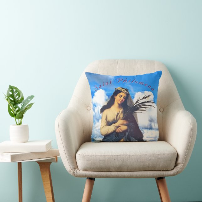 Coussin Sainte Philomène  (Chaise)
