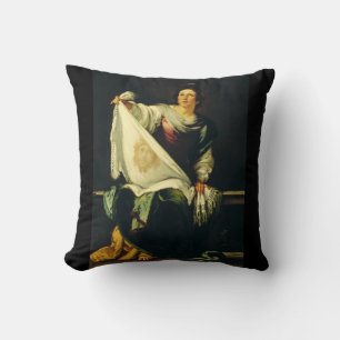 Coussin Sainte Véronique Art Le Miracle du Saint Visage