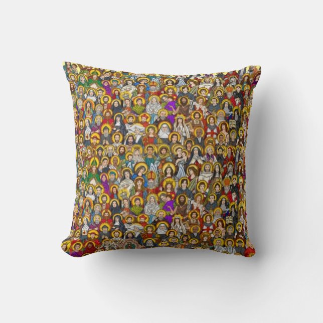 Coussin Saints, All saints, Catholic Saints (Recto)