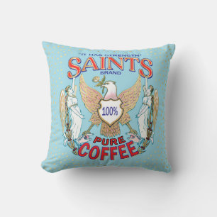 Coussin Saints Café pur