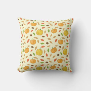 Coussin Saison Automnale Colorée - Motif Naturel