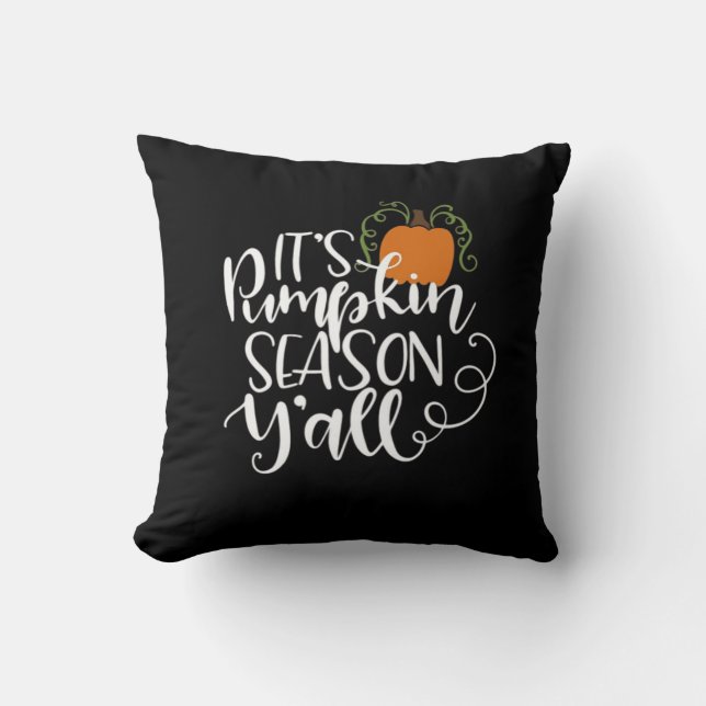 Coussin Saison Citrouille Y_s (Recto)