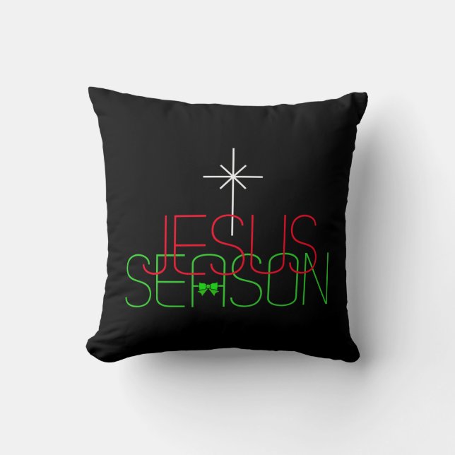 Coussin Saison de Jésus (Recto)