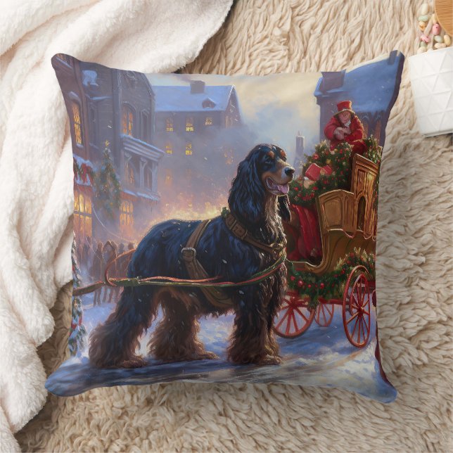 Coussin Saison de Noël Cocker Spaniel (Couverture)