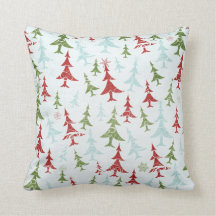 Saison de Noël rouge, vert, bleu et blanc