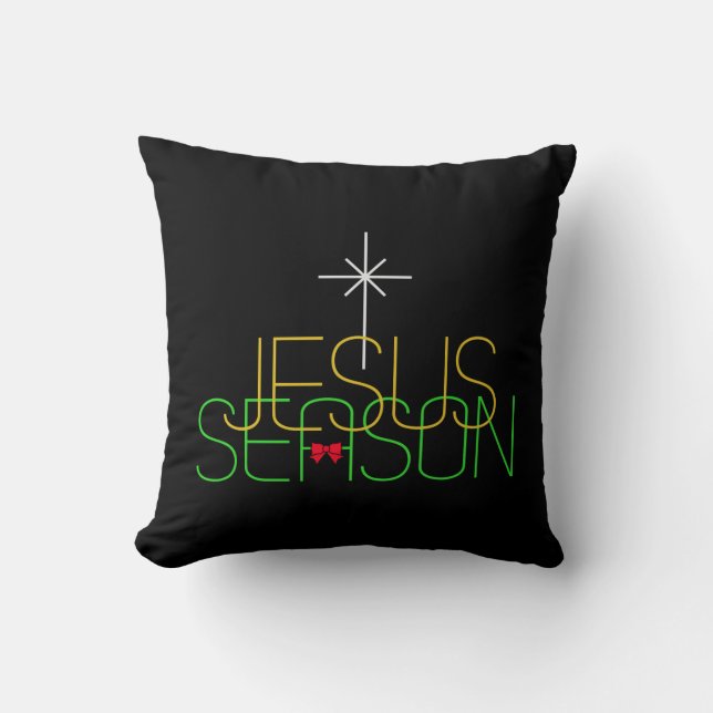Coussin Saison Jésus (Recto)