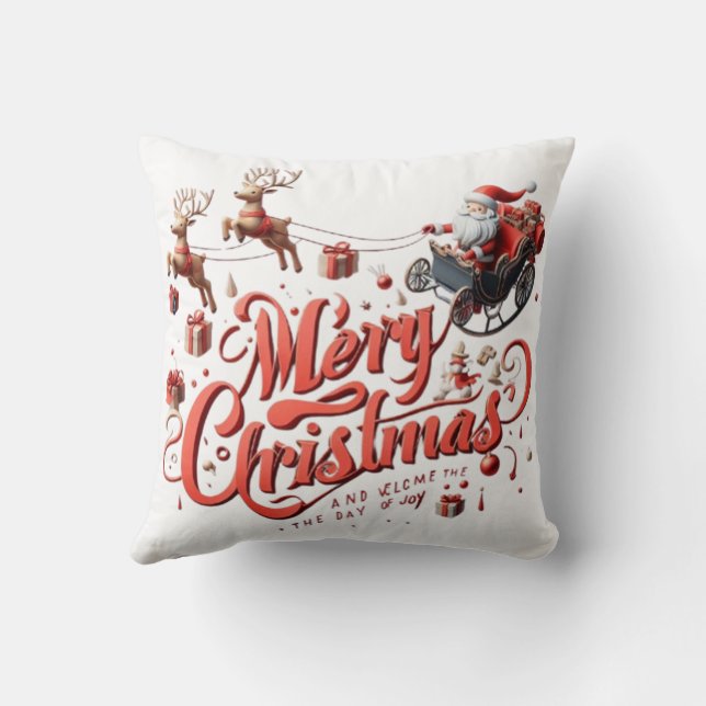 Coussin Saison Noël (Verso)