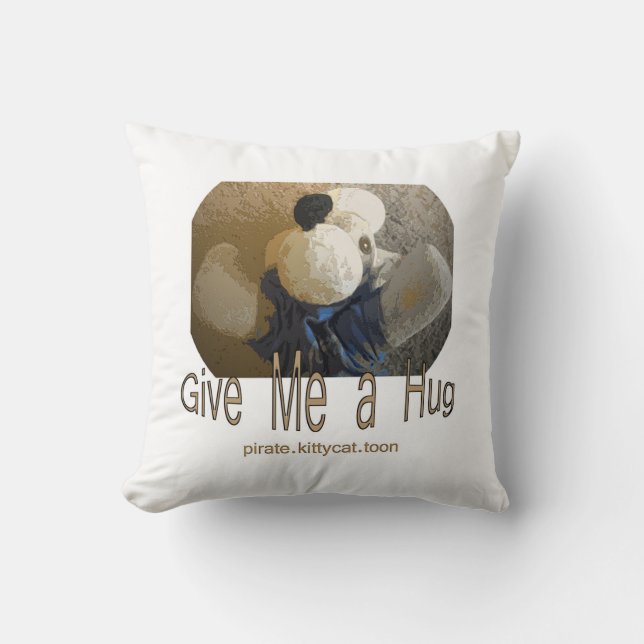 Coussin saki chamois de Toon de chat de Kitty de (Recto)