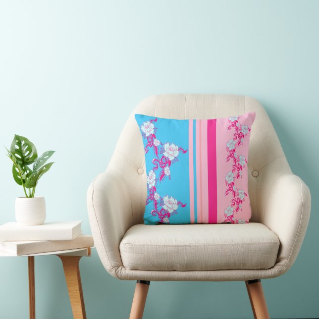 Coussin Sakura - Couleur du cœur (Chaise)