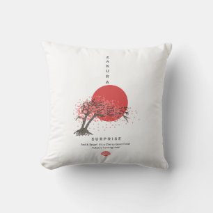 Coussin Sakura Surprise : Tokyo devient rose !