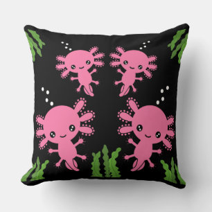 Coussin Salamandre axotique exotique