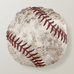 Coussin sale rond frais superbe de base-ball pour