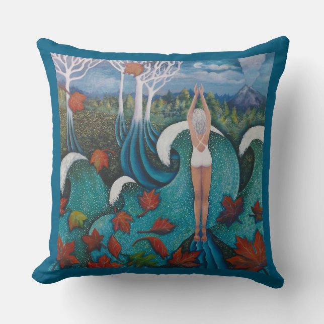 Coussin S'alignant avec la lune (Recto)