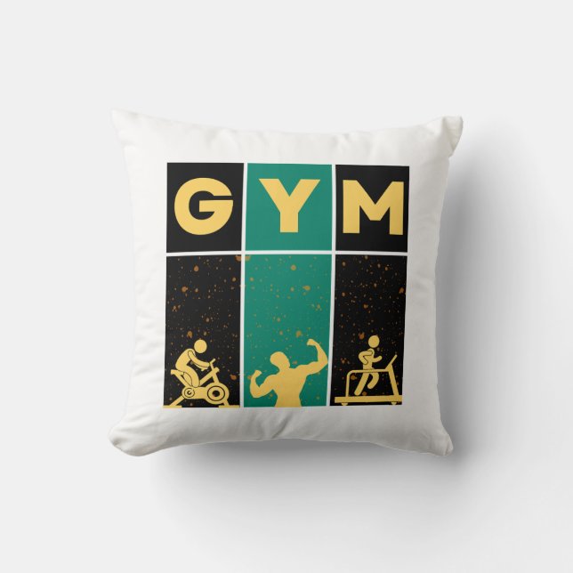 Coussin Salle de gym (Recto)