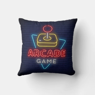 Coussin Salle de jeu d'arcade classique très amusante avec