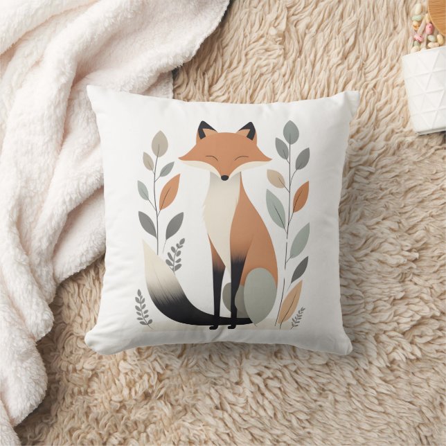 Coussin Salle minimaliste Boho Fox Nursery Kids (Couverture)