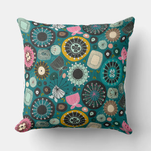 Coussin SALLES turquoise